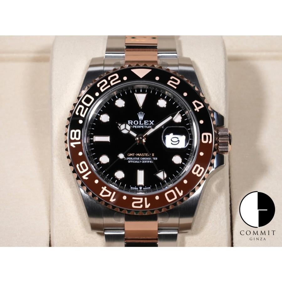 ロレックス GMTマスターII Ref.126711CHNR SS/ERG ブラック文字盤 | GMTマスター