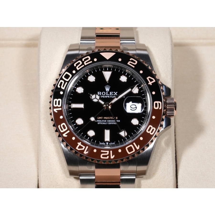 ロレックス GMTマスターII Ref.126711CHNR SS/ERG ブラック文字盤 | GMTマスター | 01