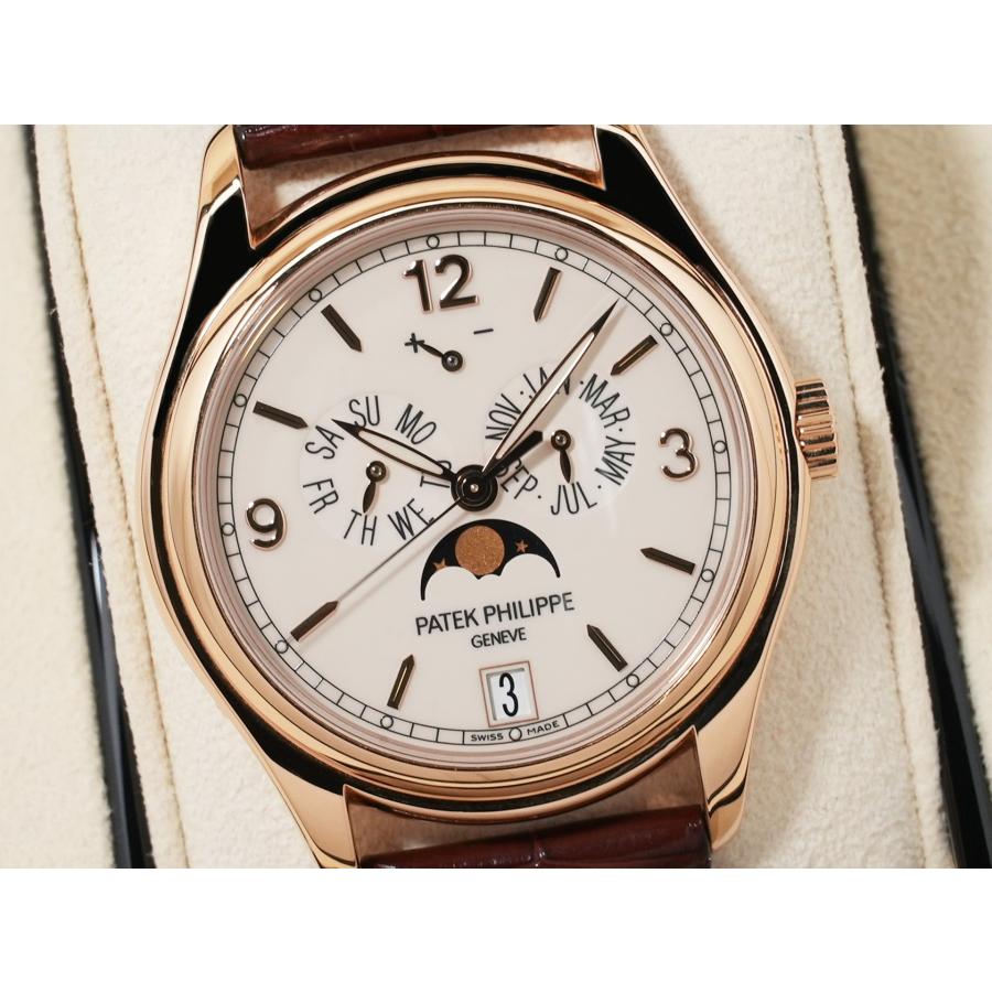 パテックフィリップ アニュアルカレンダー ムーンフェイズ Ref.5146R-001 18KRG アイボリー文字盤 | PATEK PHILIPPE | 02