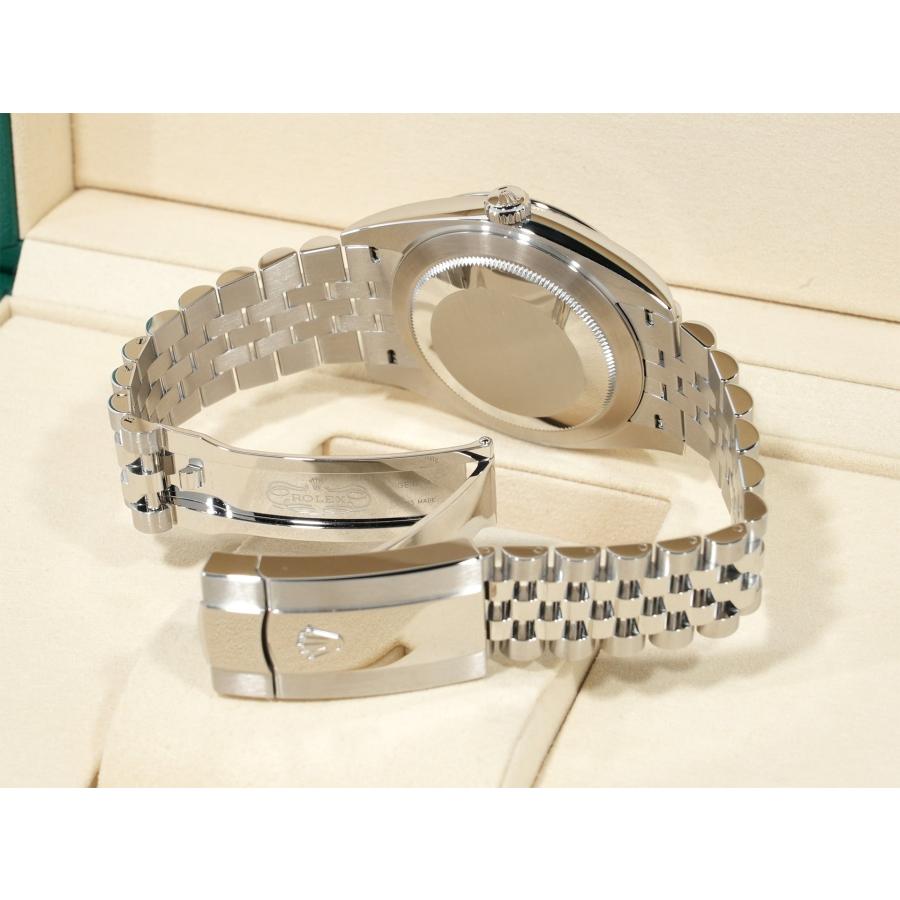 ロレックス デイトジャスト41 Ref.126300 ステンレススチール ブラック文字盤 ジュビリーブレスレット | デイトジャスト | 06