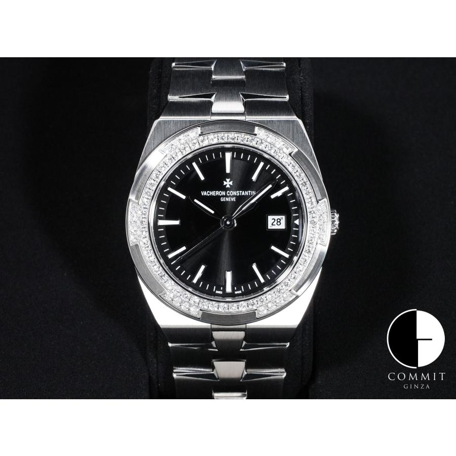 ヴァシュロンコンスタンタン オーヴァーシーズ クォーツ Ref.1205V/100A-B591 SS ブラック文字盤 | VACHERON CONSTANTIN