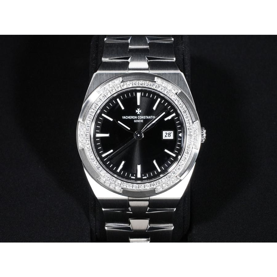 ヴァシュロンコンスタンタン オーヴァーシーズ クォーツ Ref.1205V/100A-B591 SS ブラック文字盤 | VACHERON CONSTANTIN | 01