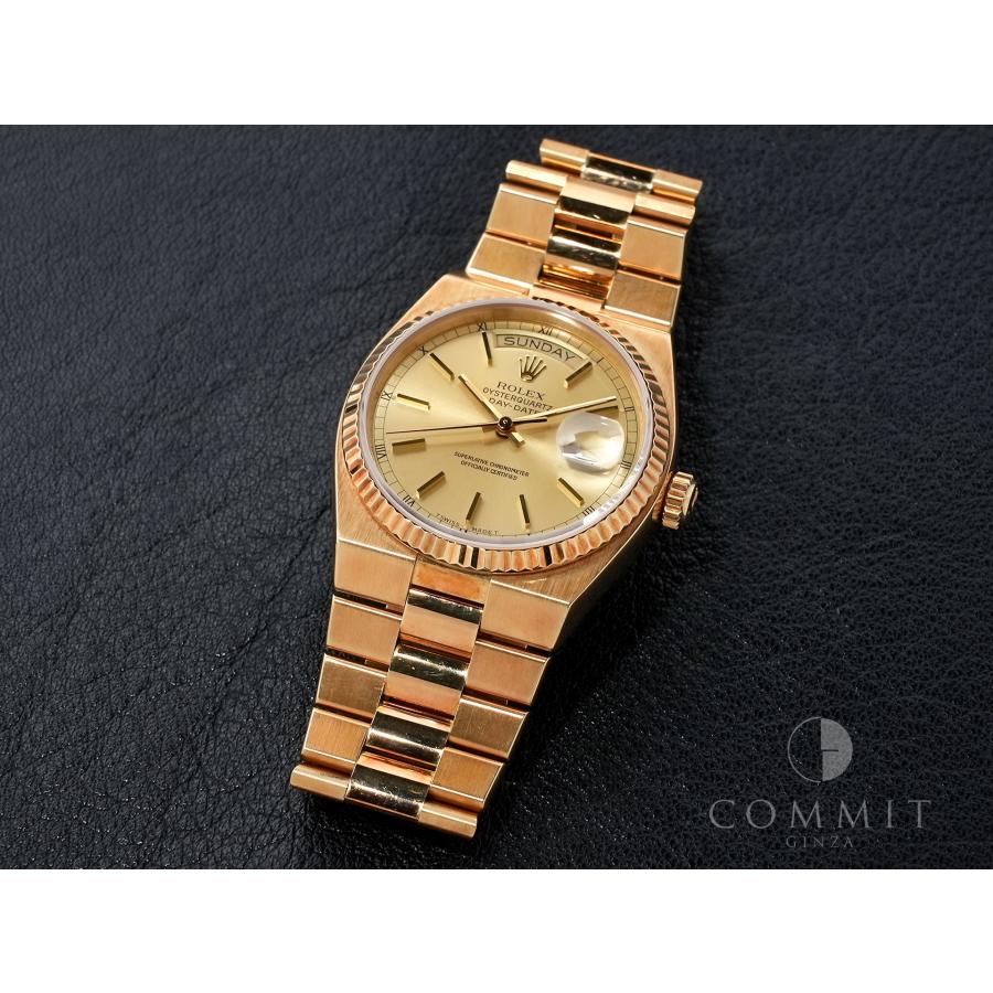 ロレックス オイスタークォーツ デイデイト36 Ref.19018N イエローゴールド シャンパン文字盤 | デイデイト | 12