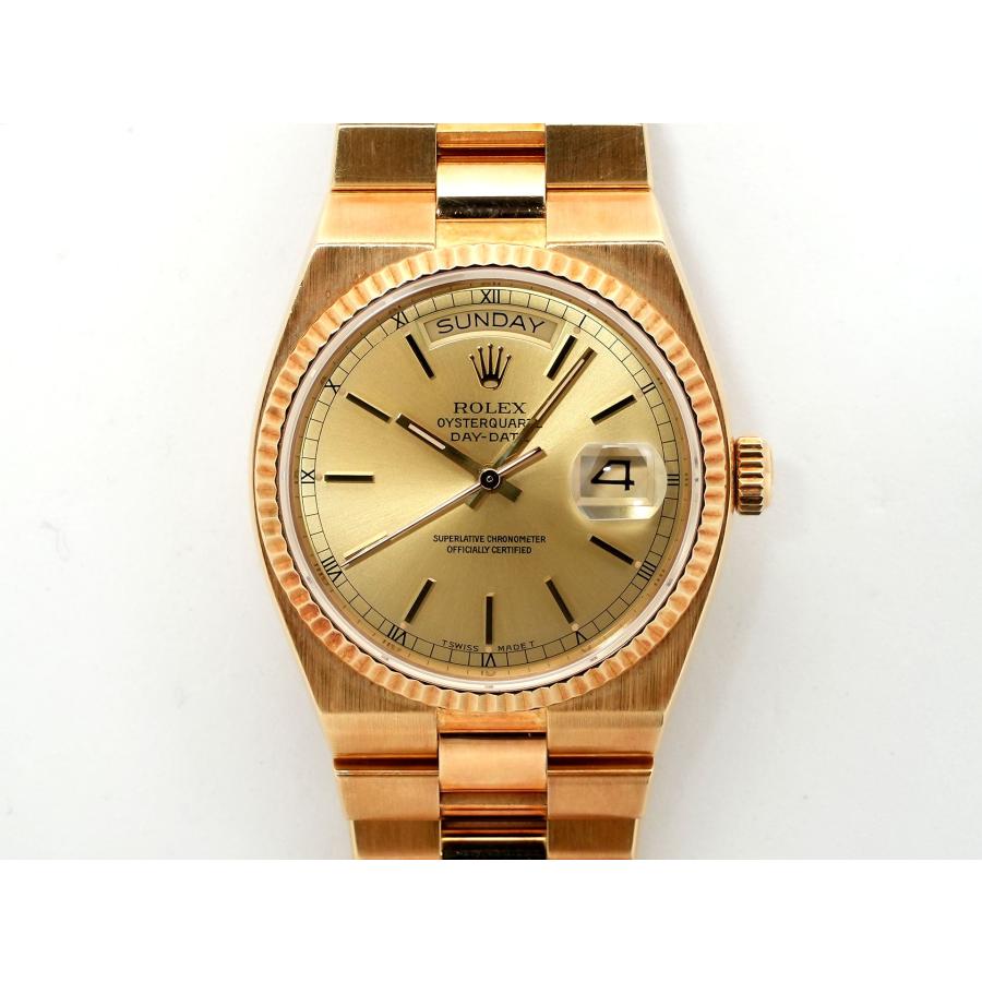 ロレックス オイスタークォーツ デイデイト36 Ref.19018N イエローゴールド シャンパン文字盤 | デイデイト | 01