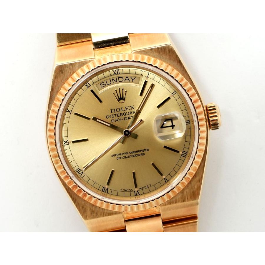 ロレックス オイスタークォーツ デイデイト36 Ref.19018N イエローゴールド シャンパン文字盤 | デイデイト | 02