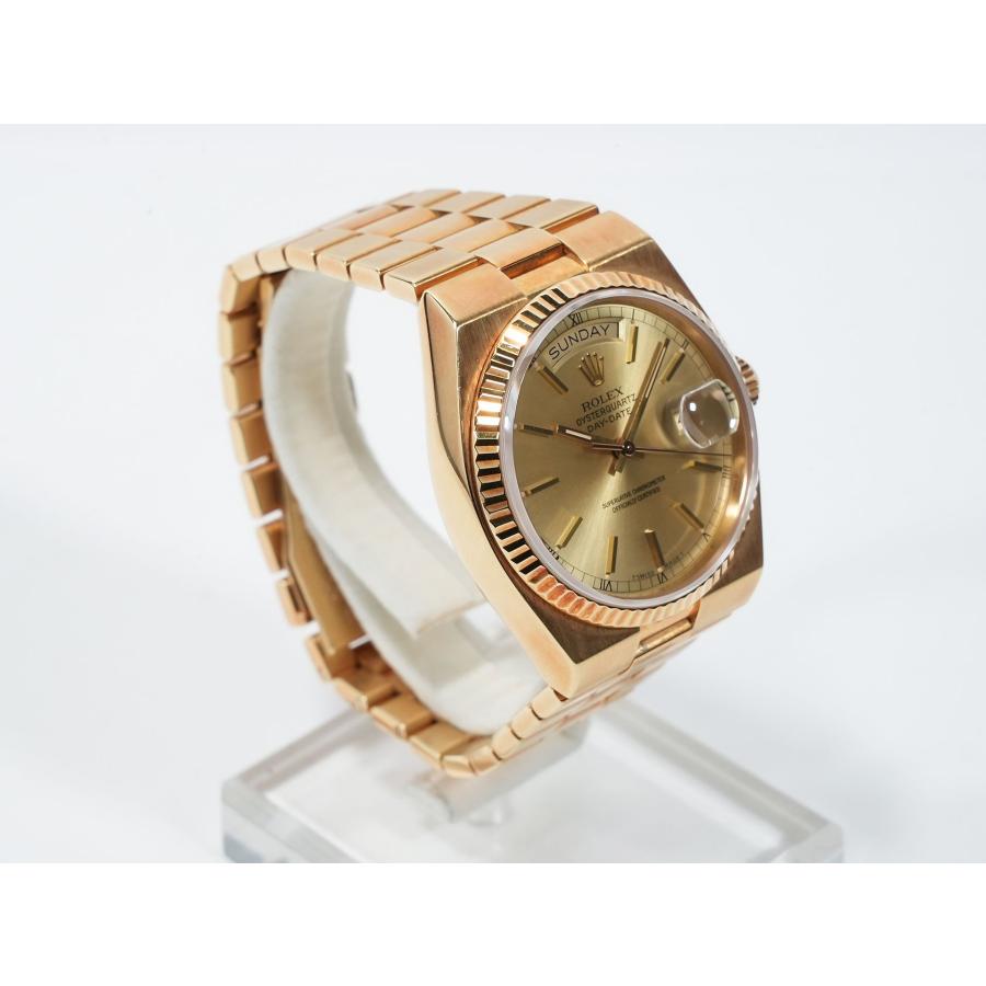 ロレックス オイスタークォーツ デイデイト36 Ref.19018N イエローゴールド シャンパン文字盤 | デイデイト | 04