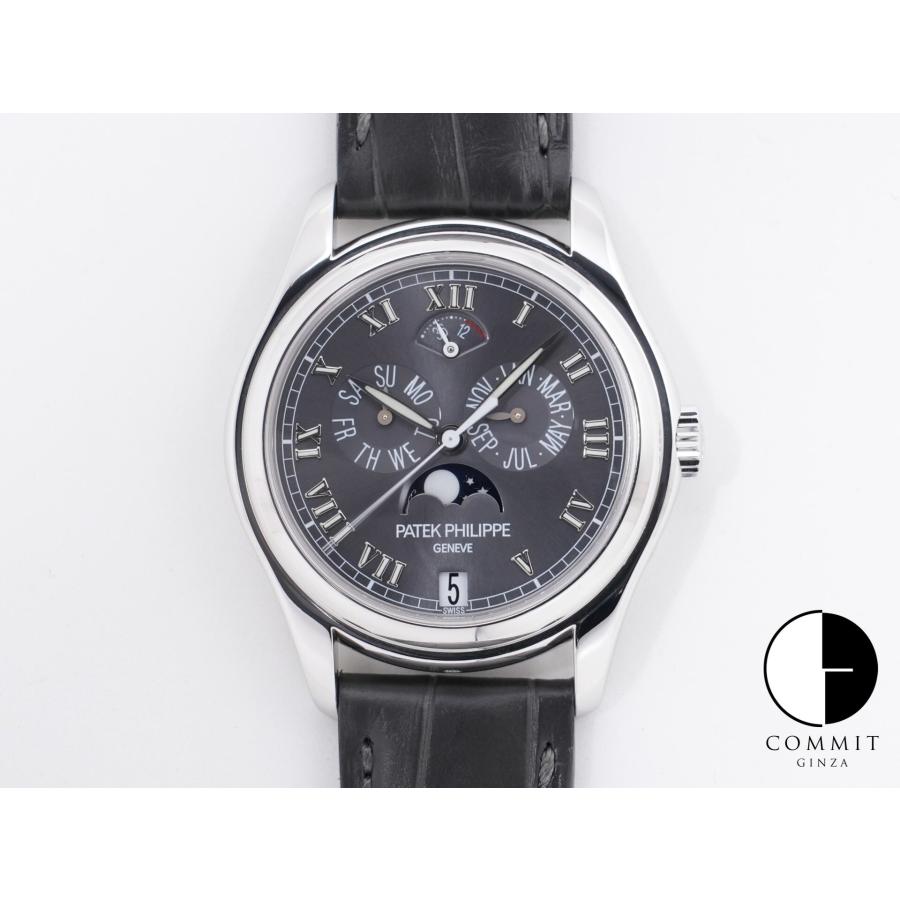 パテックフィリップ アニュアルカレンダー ムーンフェイズ Ref.5056P-001 プラチナ グレー文字盤 | PATEK PHILIPPE