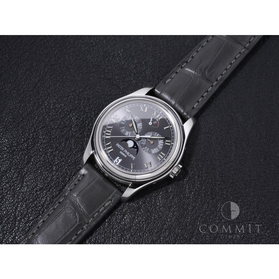 パテックフィリップ アニュアルカレンダー ムーンフェイズ Ref.5056P-001 プラチナ グレー文字盤 | PATEK PHILIPPE | 13
