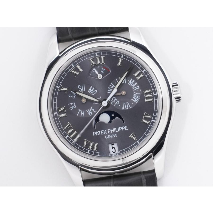 パテックフィリップ アニュアルカレンダー ムーンフェイズ Ref.5056P-001 プラチナ グレー文字盤 | PATEK PHILIPPE | 02
