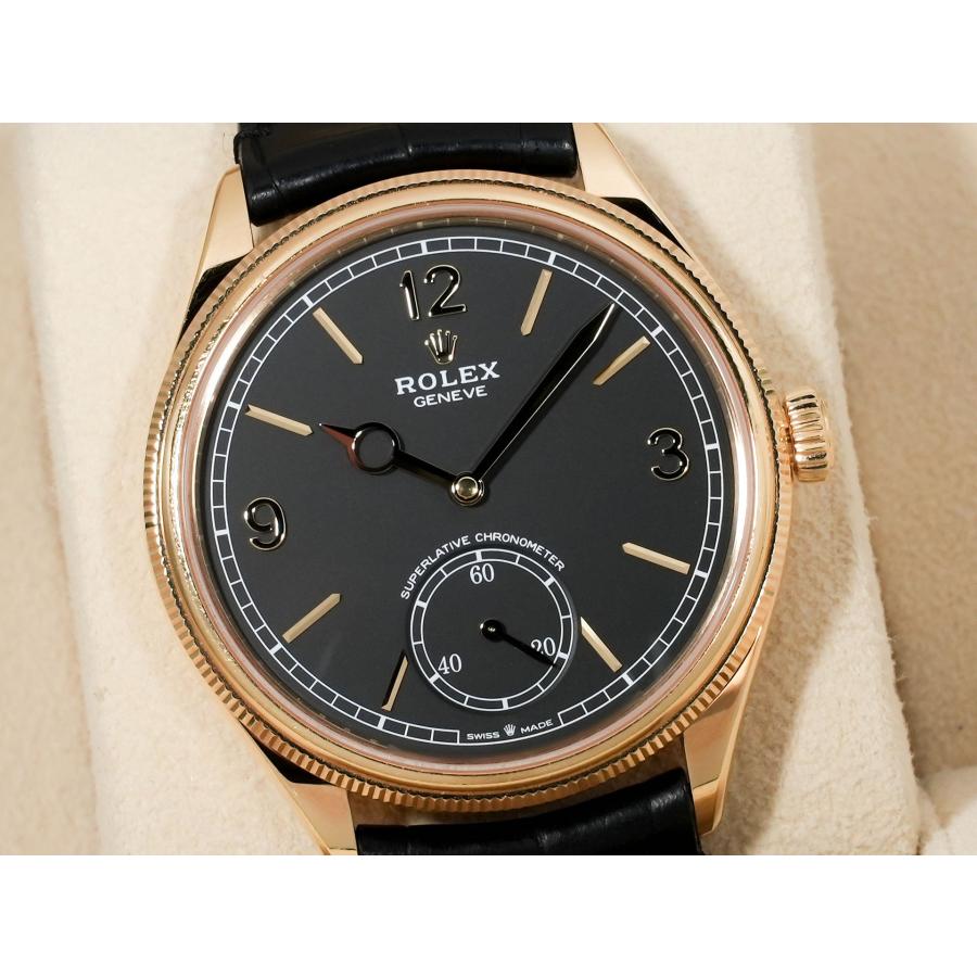 ロレックス 1908 Ref.52508 イエローゴールド ブラック文字盤 革ベルト | ROLEX | 02