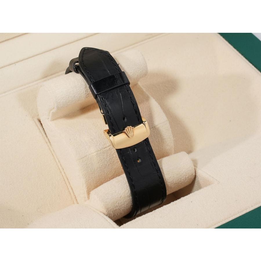 ロレックス 1908 Ref.52508 イエローゴールド ブラック文字盤 革ベルト | ROLEX | 06