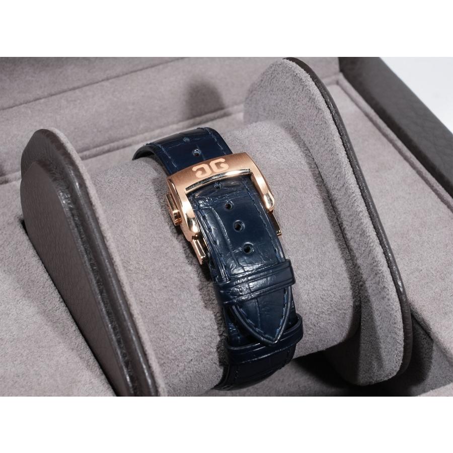 グラスヒュッテオリジナル パナマティック ルナ Ref.1-90-02-11-35-61 レッドゴールド ブルー文字盤 | GLASHUTTE ORIGINAL | 06