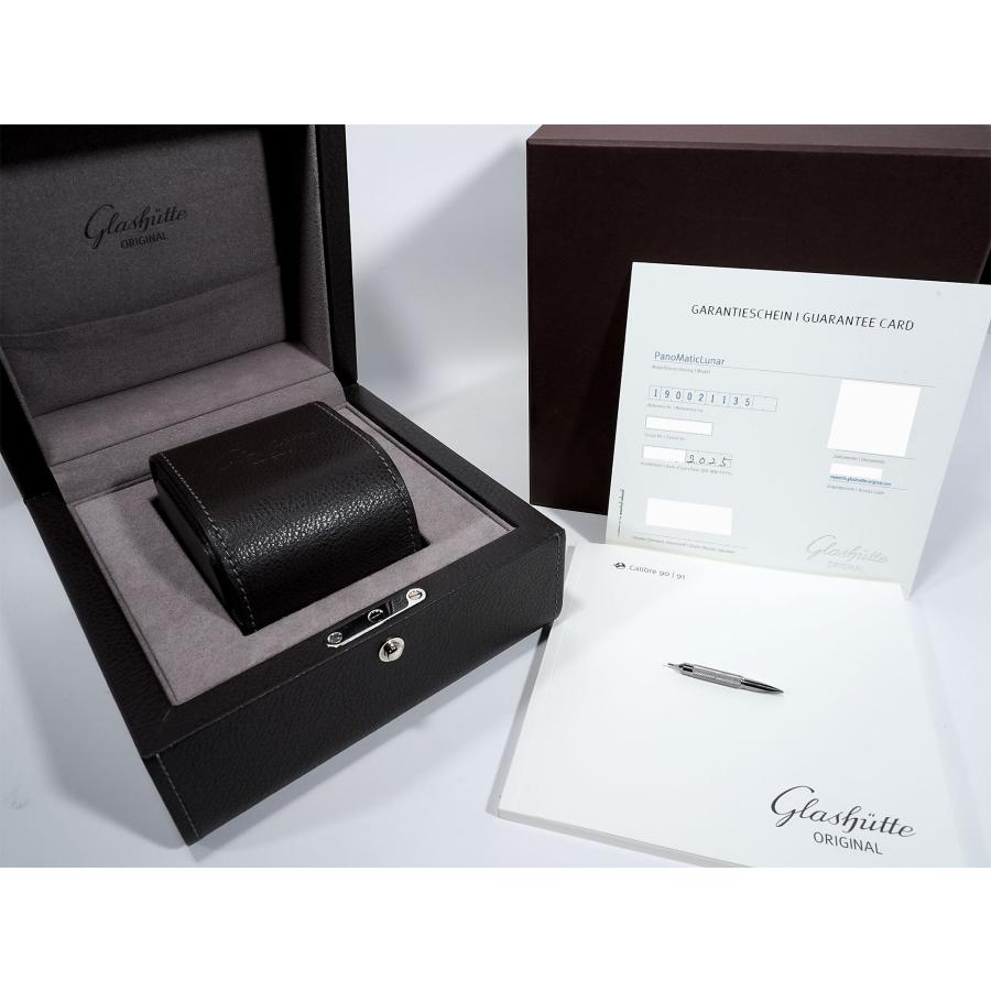 グラスヒュッテオリジナル パナマティック ルナ Ref.1-90-02-11-35-61 レッドゴールド ブルー文字盤 | GLASHUTTE ORIGINAL | 08