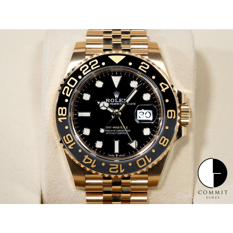 ロレックス GMTマスターII Ref.126718GRNR イエローゴールド ブラック文字盤 ジュビリーブレスレット | GMTマスター