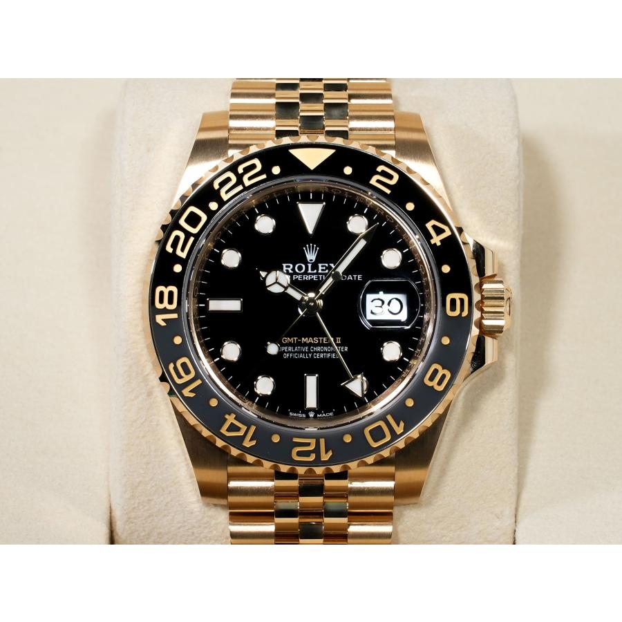 ロレックス GMTマスターII Ref.126718GRNR イエローゴールド ブラック文字盤 ジュビリーブレスレット | GMTマスター | 01