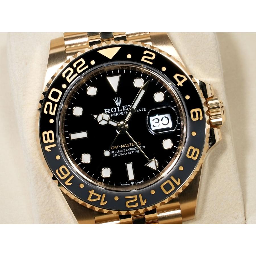 ロレックス GMTマスターII Ref.126718GRNR イエローゴールド ブラック文字盤 ジュビリーブレスレット | GMTマスター | 02