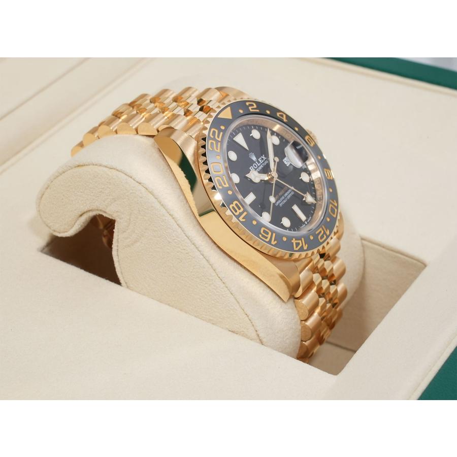 ロレックス GMTマスターII Ref.126718GRNR イエローゴールド ブラック文字盤 ジュビリーブレスレット | GMTマスター | 04