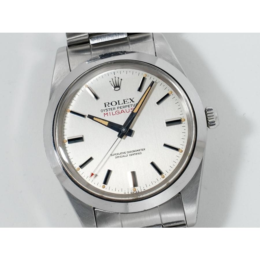 ロレックス ミルガウス Ref.1019 ステンレススチール シルバー文字盤 | ミルガウス | 02