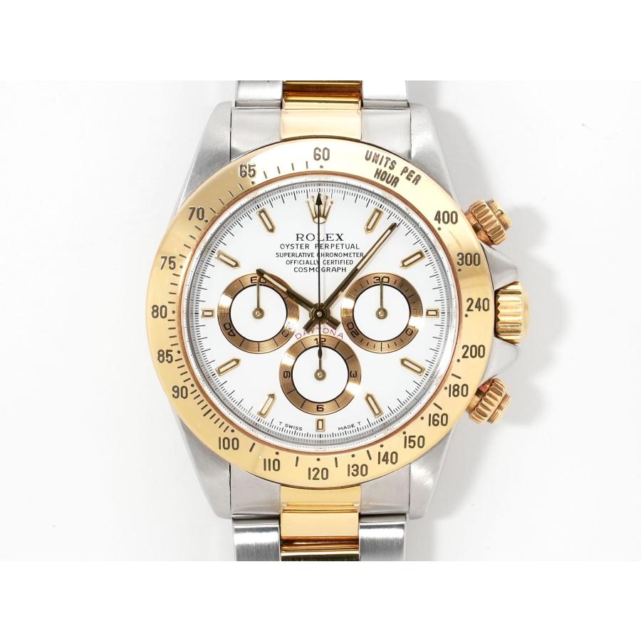 ロレックス デイトナ エルプリメロ Ref.16523 ステンレススチール/イエローゴールド ホワイト文字盤 | コスモグラフ デイトナ | 01