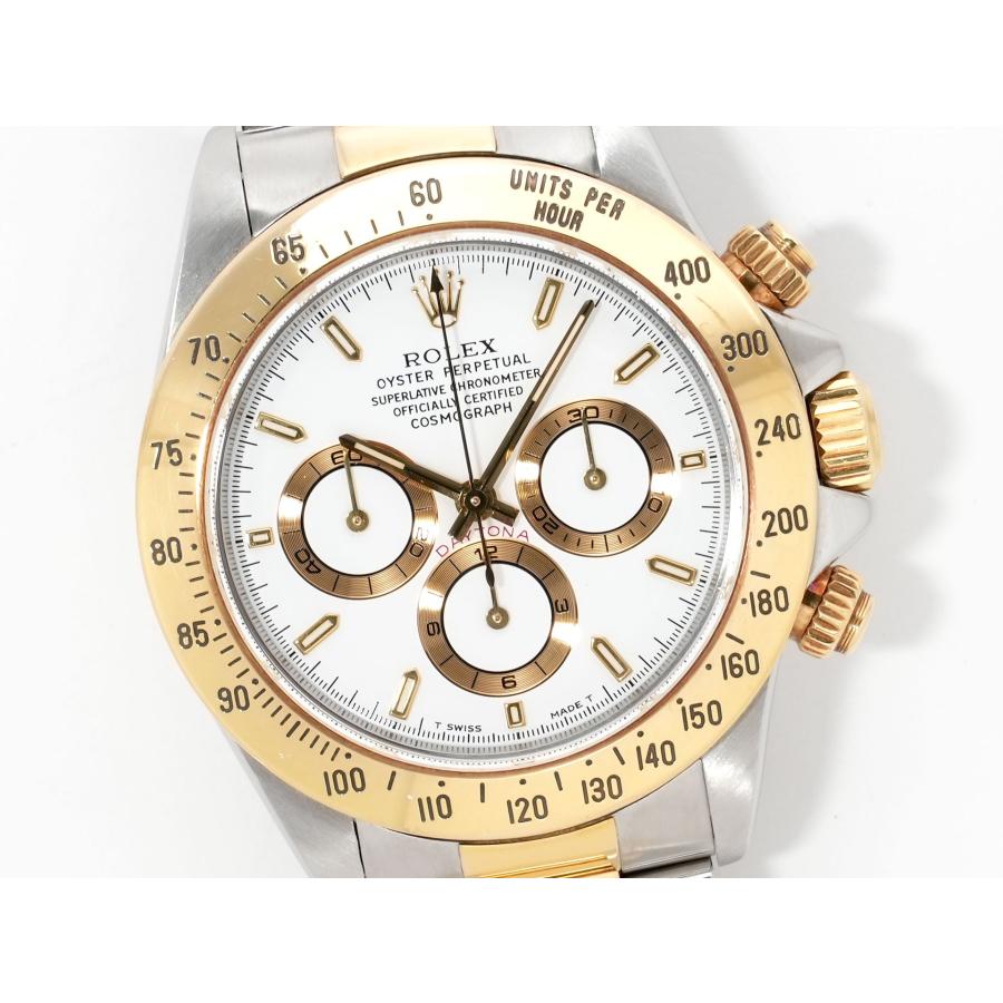 ロレックス デイトナ エルプリメロ Ref.16523 ステンレススチール/イエローゴールド ホワイト文字盤 | コスモグラフ デイトナ | 02
