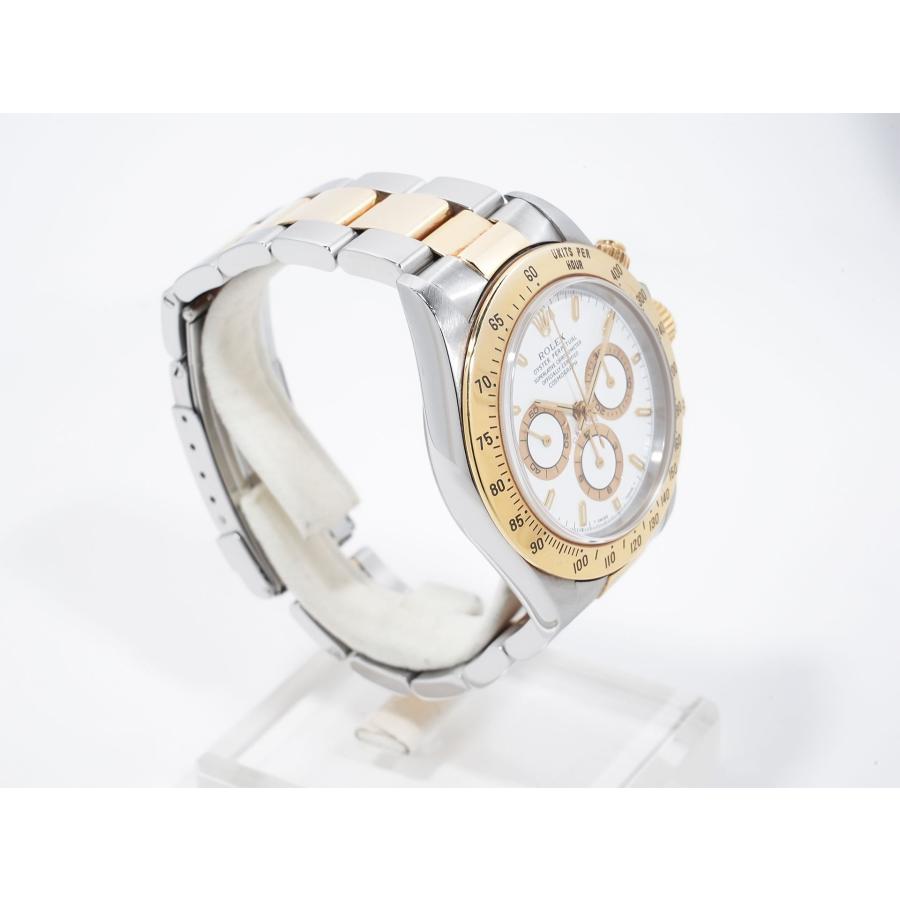 ロレックス デイトナ エルプリメロ Ref.16523 ステンレススチール/イエローゴールド ホワイト文字盤 | コスモグラフ デイトナ | 04