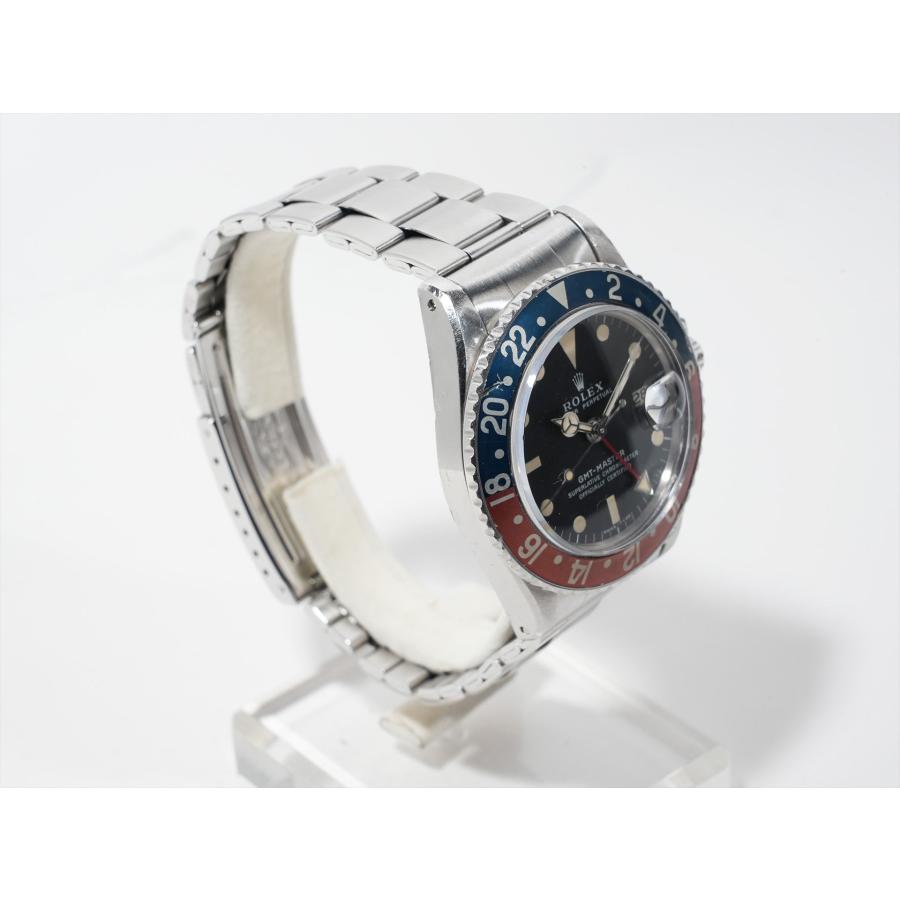 ロレックス GMTマスター Ref.1675 ステンレススチール ブラック文字盤 オイスターブレスレット | GMTマスター | 04