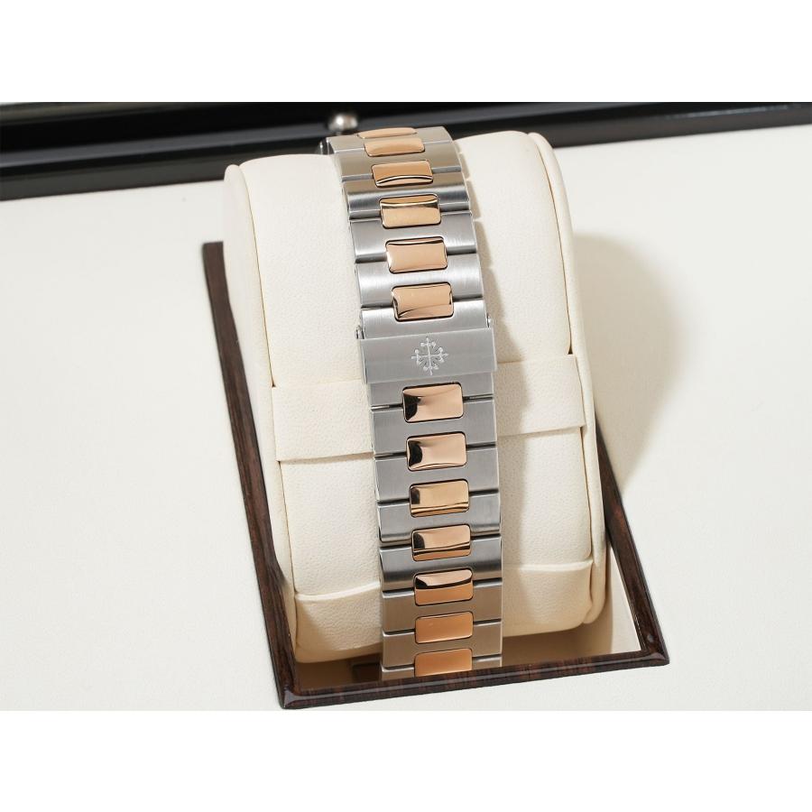 パテックフィリップ ノーチラス クロノグラフ Ref.5980/1AR-001 ステンレススチール/ローズゴールド ブルー文字盤 | ノーチラス | 06