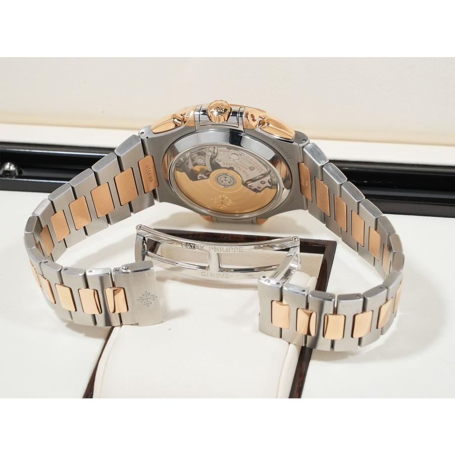 パテックフィリップ ノーチラス クロノグラフ Ref.5980/1AR-001 ステンレススチール/ローズゴールド ブルー文字盤 | ノーチラス | 07