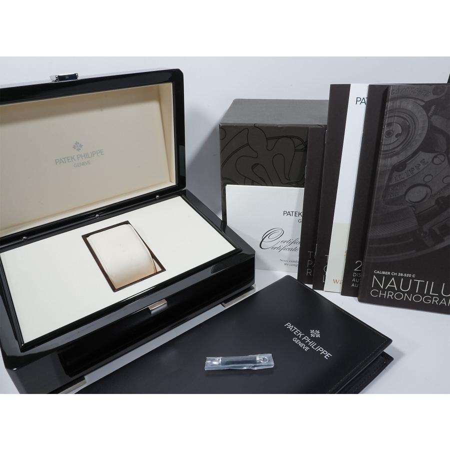 パテックフィリップ ノーチラス クロノグラフ Ref.5980/1AR-001 ステンレススチール/ローズゴールド ブルー文字盤 | ノーチラス | 09