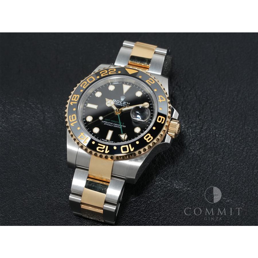 ロレックス GMTマスターII Ref.116713LN ステンレススチール/イエローゴールド ブラック文字盤 オイスターブレスレット | GMTマスター | 10