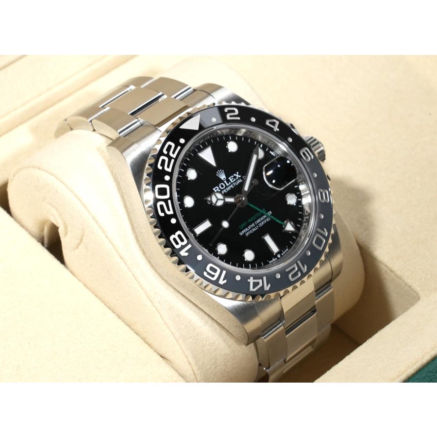ロレックス GMTマスターII Ref.126710GRNR ステンレススチール ブラック文字盤 オイスターブレスレット | GMTマスター | 04