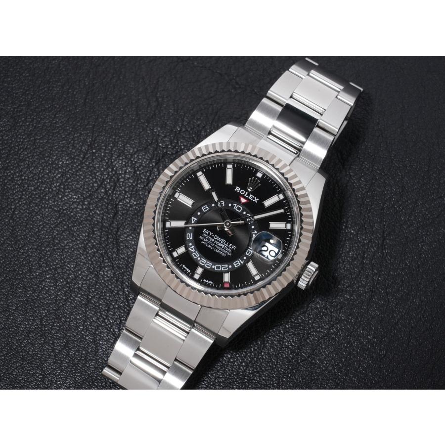ロレックス スカイドゥエラー Ref.326934 SS/WG ブラック文字盤 オイスターブレスレット | スカイドゥエラー | 10