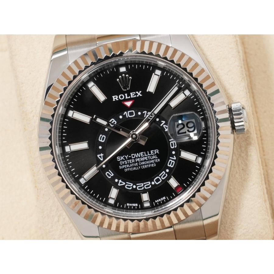 ロレックス スカイドゥエラー Ref.326934 SS/WG ブラック文字盤 オイスターブレスレット | スカイドゥエラー | 02
