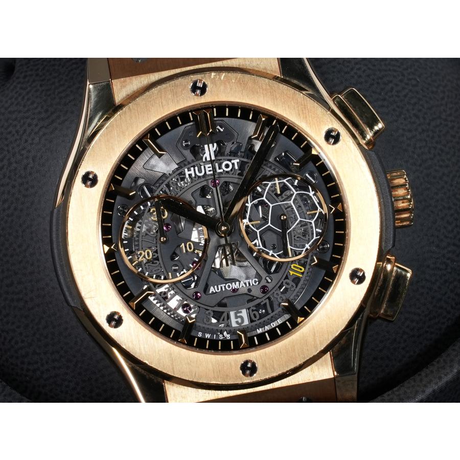 ウブロ クラシックフュージョン アエロフュージョン ペレ Ref.525.VX.0179.VR.PEL14 YG スケルトン文字盤 | HUBLOT | 02