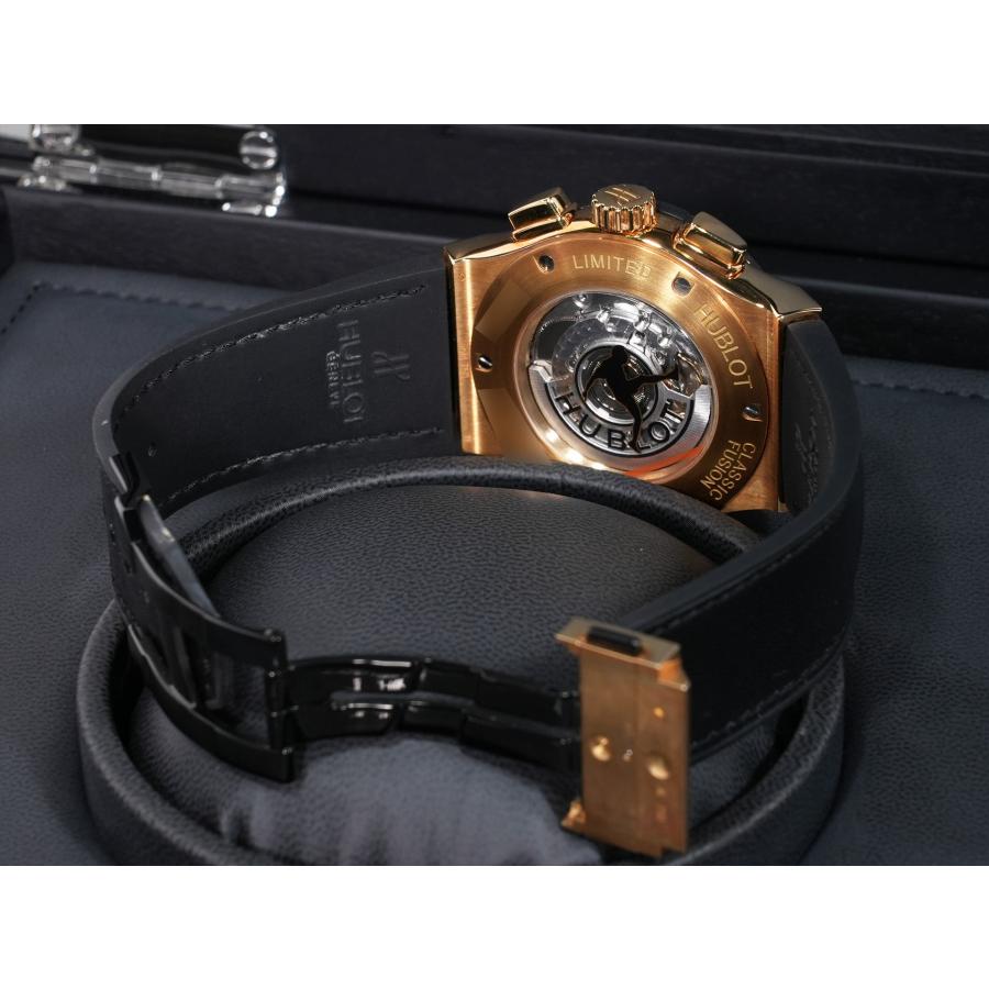 ウブロ クラシックフュージョン アエロフュージョン ペレ Ref.525.VX.0179.VR.PEL14 YG スケルトン文字盤 | HUBLOT | 07