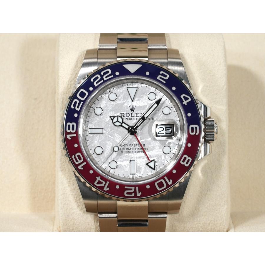 ロレックス GMTマスターII Ref.126719BLRO ホワイトゴールド メテオライト文字盤 オイスターブレスレット | GMTマスター | 01