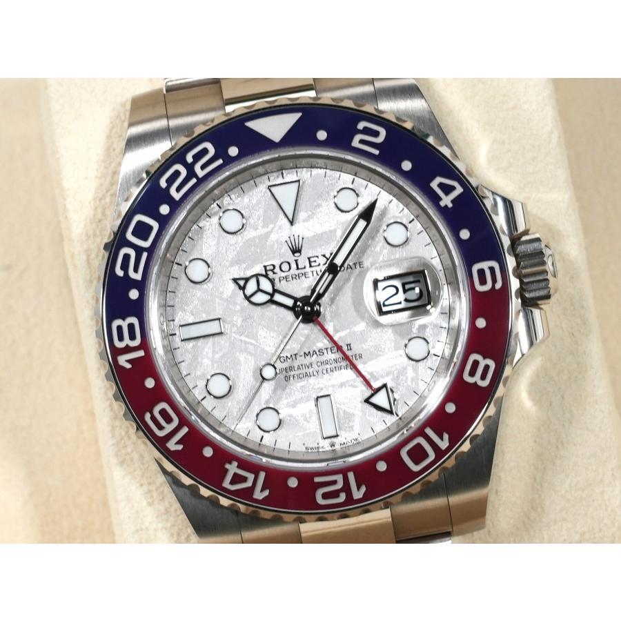 ロレックス GMTマスターII Ref.126719BLRO ホワイトゴールド メテオライト文字盤 オイスターブレスレット | GMTマスター | 02
