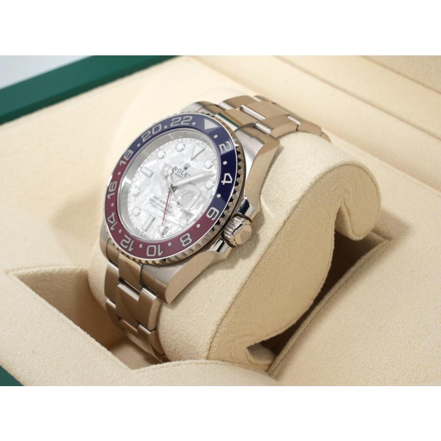 ロレックス GMTマスターII Ref.126719BLRO ホワイトゴールド メテオライト文字盤 オイスターブレスレット | GMTマスター | 03