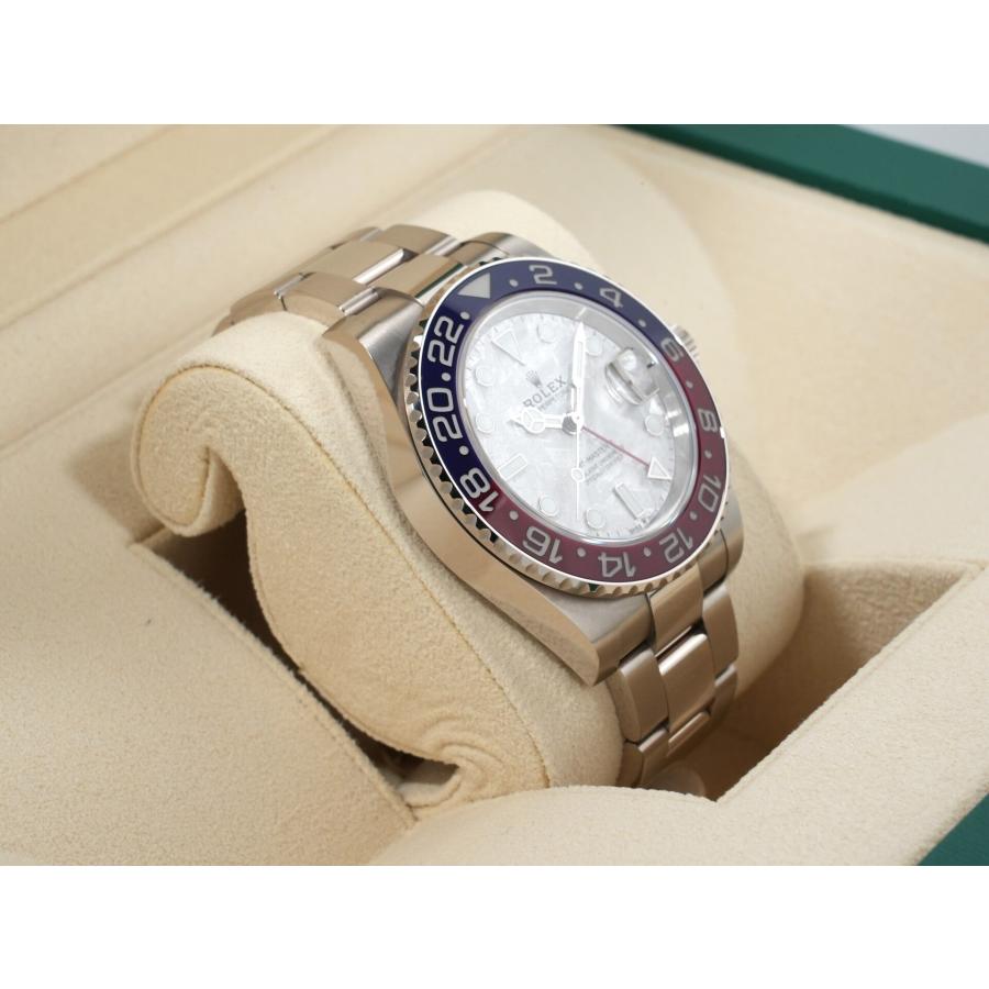 ロレックス GMTマスターII Ref.126719BLRO ホワイトゴールド メテオライト文字盤 オイスターブレスレット | GMTマスター | 04