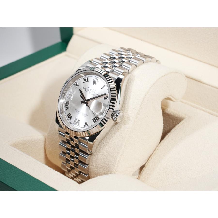 ロレックス デイトジャスト36 Ref.126234 SS/WG シルバーxダイヤモンド文字盤 ジュビリーブレスレット | デイトジャスト | 03