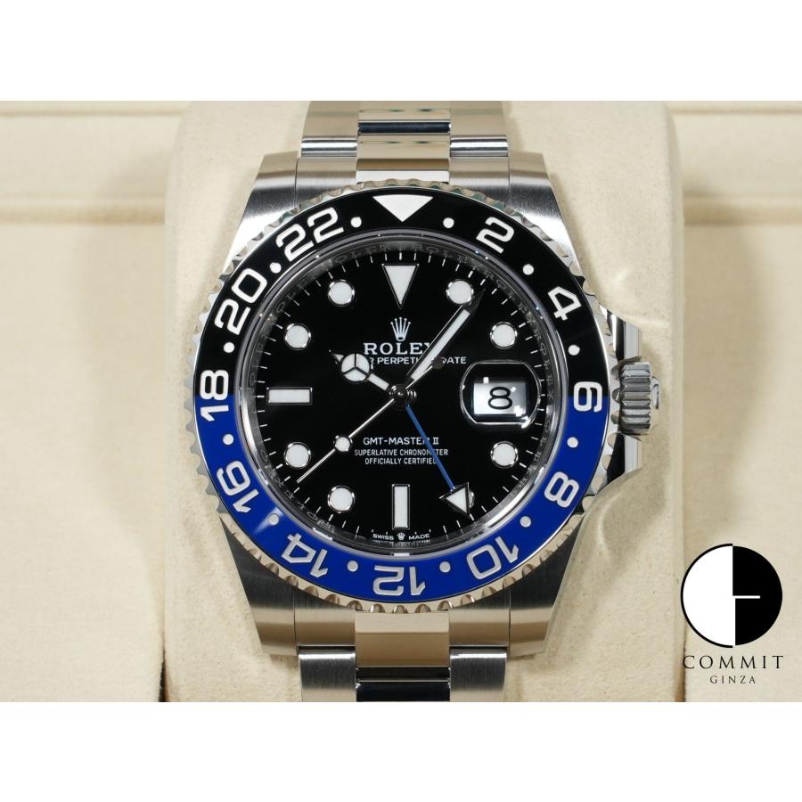 ロレックス GMTマスターII Ref.126710BLNR ステンレススチール ブラック文字盤 オイスターブレスレット | GMTマスター