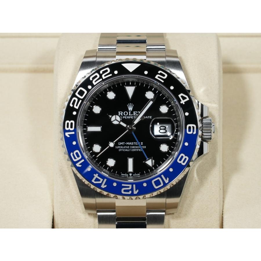 ロレックス GMTマスターII Ref.126710BLNR ステンレススチール ブラック文字盤 オイスターブレスレット | GMTマスター | 01