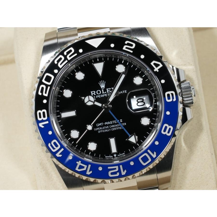 ロレックス GMTマスターII Ref.126710BLNR ステンレススチール ブラック文字盤 オイスターブレスレット | GMTマスター | 02