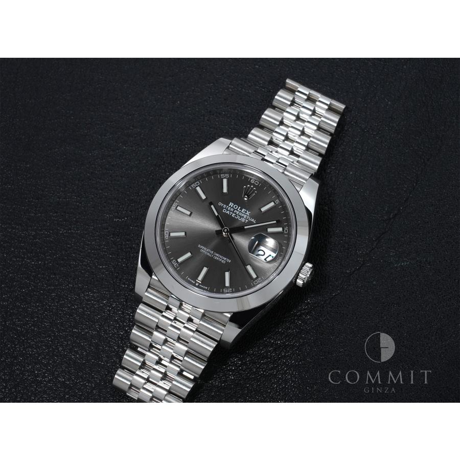 ロレックス デイトジャスト41 Ref.126300 ステンレススチール スレート文字盤 ジュビリーブレスレット | デイトジャスト | 10