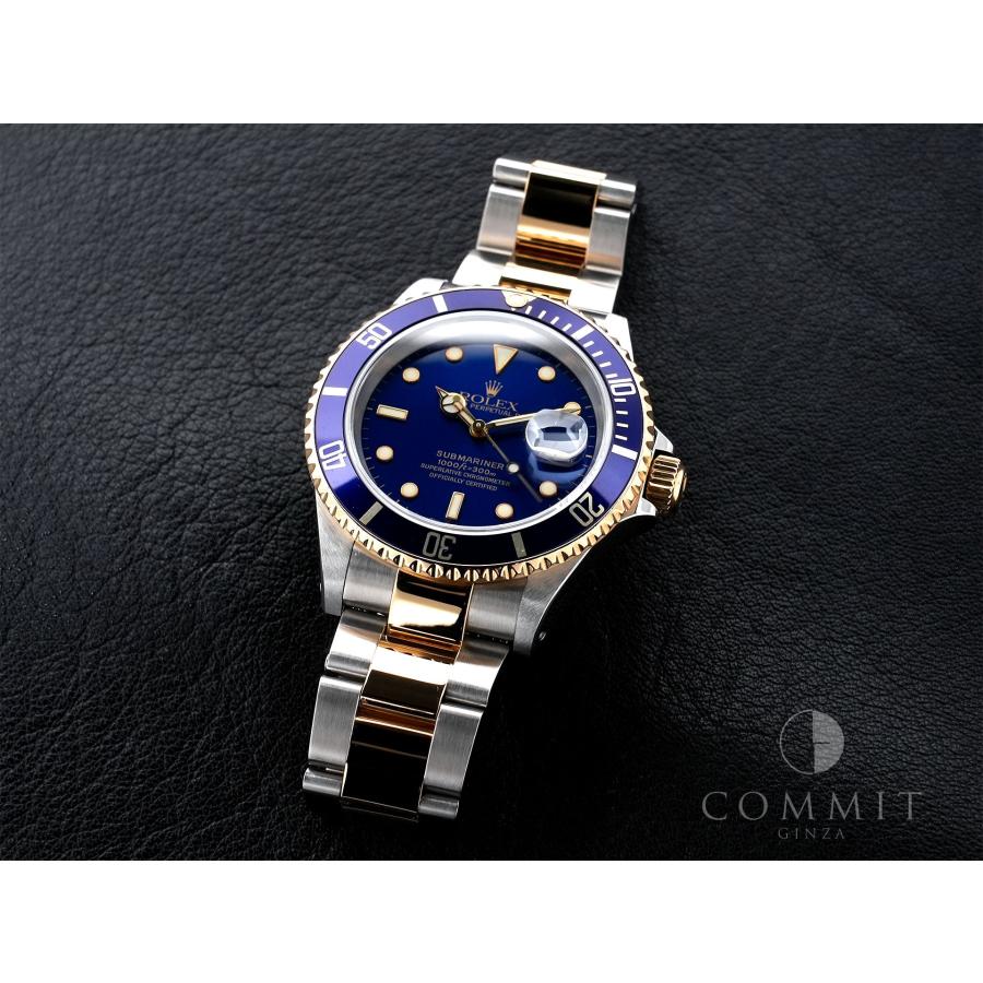 ロレックス サブマリーナー デイト Ref.16613 ステンレススチール/イエローゴールド ブルー文字盤 | サブマリーナー | 11