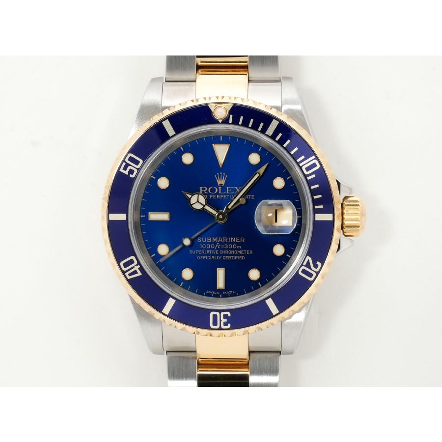 ロレックス サブマリーナー デイト Ref.16613 ステンレススチール/イエローゴールド ブルー文字盤 | サブマリーナー | 01