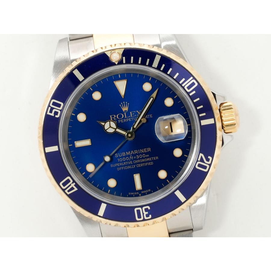 ロレックス サブマリーナー デイト Ref.16613 ステンレススチール/イエローゴールド ブルー文字盤 | サブマリーナー | 02