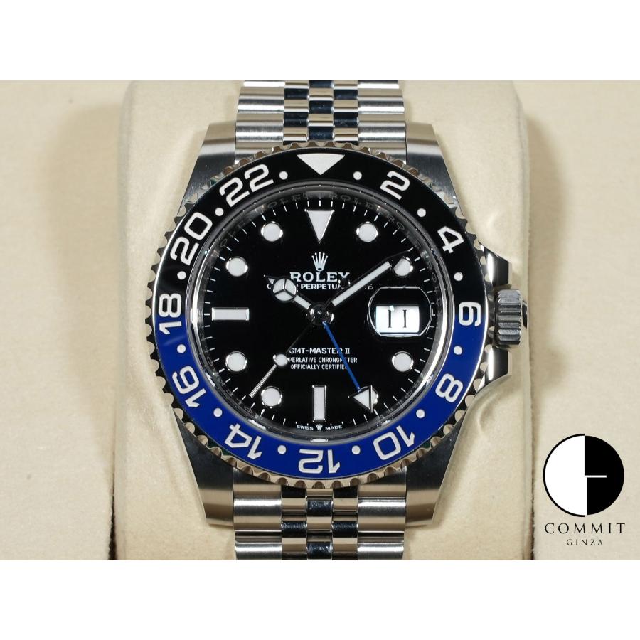 ロレックス GMTマスターII Ref.126710BLNR ステンレススチール ブラック文字盤 ジュビリーブレスレット | GMTマスター