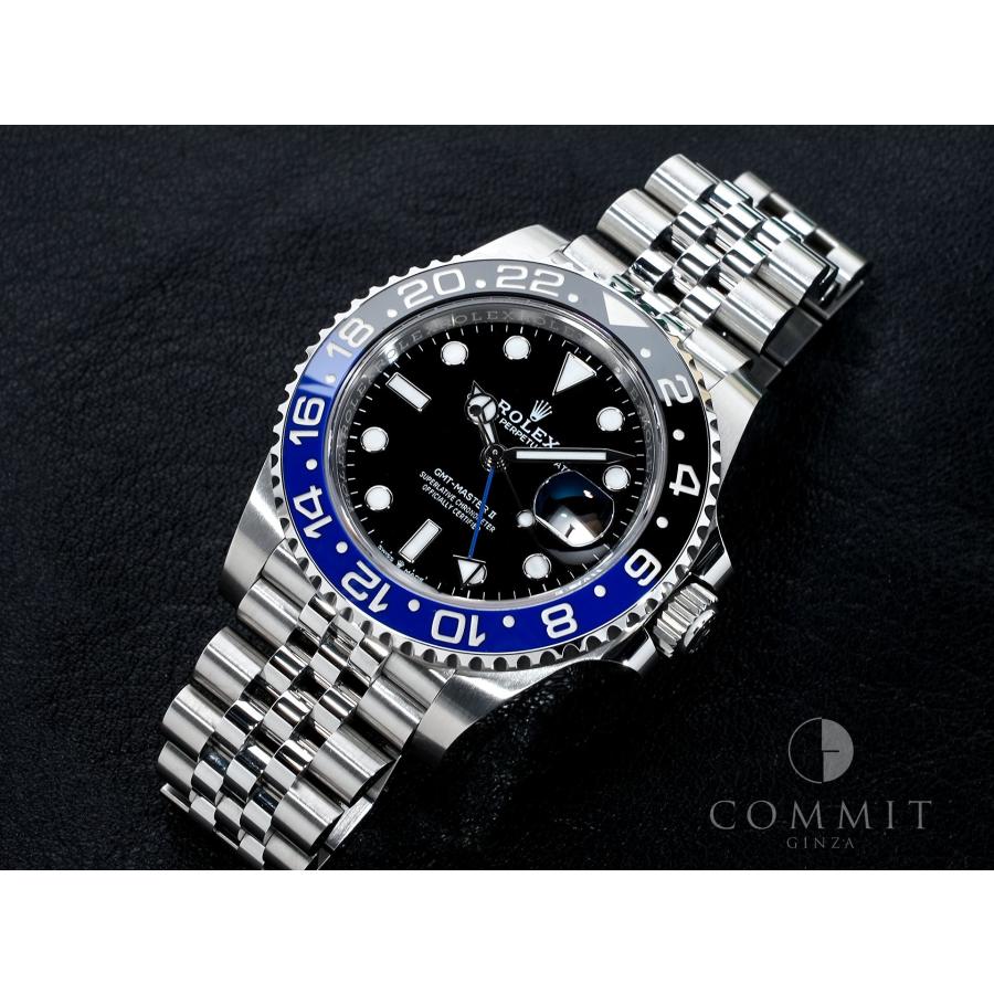 ロレックス GMTマスターII Ref.126710BLNR ステンレススチール ブラック文字盤 ジュビリーブレスレット | GMTマスター | 10