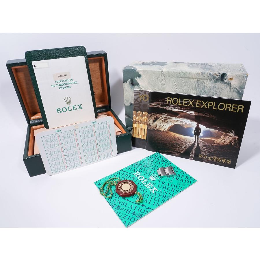ロレックス エクスプローラーI Ref.14270 SS ブラック文字盤 | エクスプローラー（ROLEX） | 09